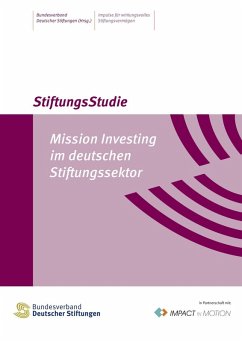 Cover Mission Investing im deutschen Stiftungsektor (eBook, ePUB)