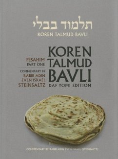 Koren Talmud Bavli Daf Yomi (B&w) Edition, Vol. 6: Pesahim, Part 1 - Steinsaltz, Adin Even-Israel