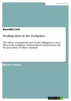 Stealing ideas at the workplace (eBook, PDF) - Link, Benedikt