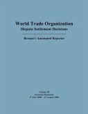 Wto Dispute Settlement Decisions: Bernan's Annotated Reporter: Decisions Reported 17 July 2008 - 27 August 2008