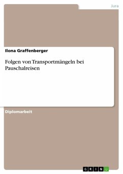 Cover Folgen von Transportmängeln bei Pauschalreisen (eBook, ePUB)