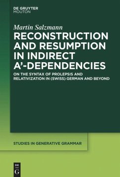 Reconstruction and Resumption in Indirect A¿-Dependencies - Salzmann, Martin