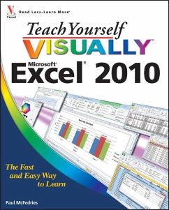 Teach Yourself VISUALLY Excel 2010 (eBook, PDF) - McFedries, Paul