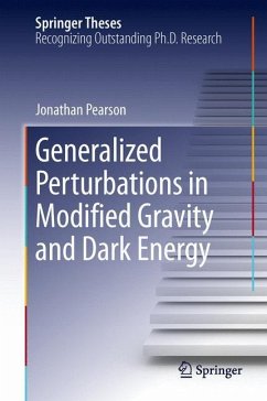 Generalized Perturbations in Modified Gravity and Dark Energy - Pearson, Jonathan