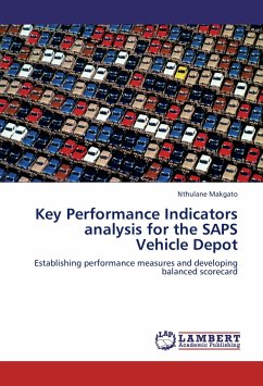 Key Performance Indicators analysis for the SAPS Vehicle Depot - Makgato, Nthulane