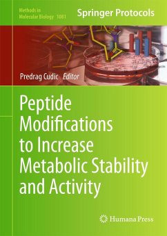 Cover Peptide Modifications to Increase Metabolic Stability and Activity