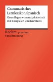 Grammatisches Lernlexikon Spanisch (eBook, ePUB)