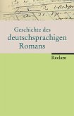 Geschichte des deutschsprachigen Romans (eBook, ePUB)