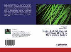 Studies On Establishment Techniques Of Stylo In Horti-pastoral System - Kumar, Parimal;B., Joseph;Devi K.B., Suneetha