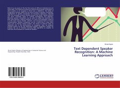 Text Dependent Speaker Recognition: A Machine Learning Approach - Gujral, Shruti