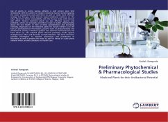 Preliminary Phytochemical & Pharmacological Studies - Ramgunde, Vaishali