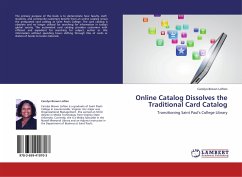 Online Catalog Dissolves the Traditional Card Catalog - Lofton, Carolyn Brown