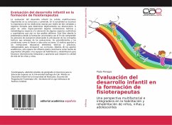 Evaluación del desarrollo infantil en la formación de fisioterapeutas - Penagos, Paola