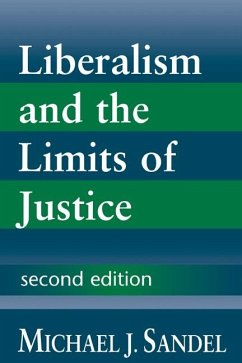 Liberalism and the Limits of Justice (eBook, ePUB) - Sandel, Michael J.