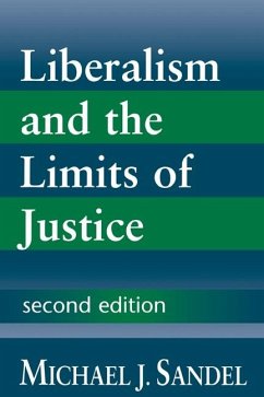 Liberalism and the Limits of Justice (eBook, ePUB) - Sandel, Michael J.
