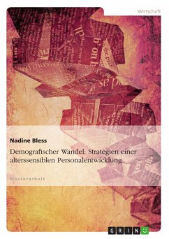 Demografischer Wandel: Strategien einer alterssensiblen Personalentwicklung (eBook, ePUB)