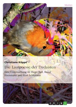 Die Lautpoesie der Dadaisten (eBook, PDF) - Köppe, Christiane