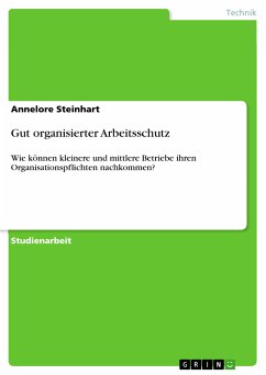 Gut organisierter Arbeitsschutz (eBook, PDF) - Steinhart, Annelore