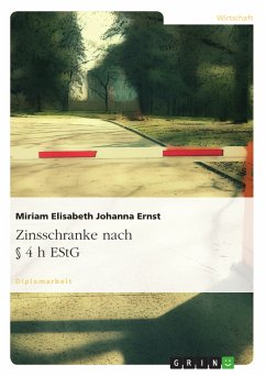 Zinsschranke nach § 4 h EStG (eBook, PDF)