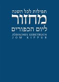 Jüdisches Gebetbuch Hebräisch-Deutsch 04. Jom Kippur