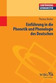 Einführung in die Phonetik und Phonologie des Deutschen (eBook, PDF)