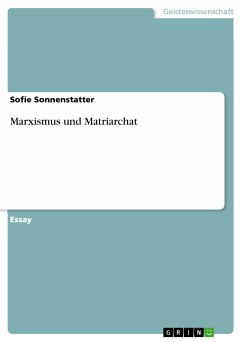 Marxismus und Matriarchat (eBook, ePUB)