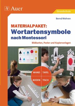 Materialpaket Wortartensymbole nach Montessori - Wehren, Bernd
