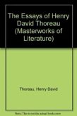 The Essays of Henry David Thoreau