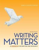 Writing Matters 2e, Tabbed (Spiral) with Connect Composition for Writing Matter 2e Tabbed