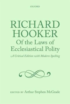 Richard Hooker of the Laws of Ecclesiastical Polity Three Volume Set