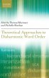 Theoretical Approaches to Disharmonic... - Bild 1