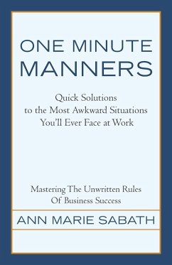 One Minute Manners - Sabath, Ann Marie