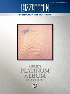Led Zeppelin -- In Through the Out Door Platinum Bass Guitar - Led Zeppelin