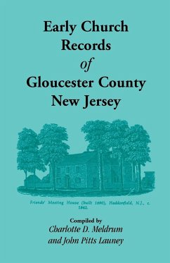 Early Church Records of Gloucester County, New Jersey - Meldrum, Charlotte
