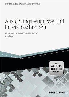 Ausbildungszeugnisse und Referenzschreiben - mit Arbeitshilfen online (eBook, ePUB) - Knobbe, Thorsten; Leis, Mario; Umnuß, Karsten