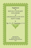 Supplement to Revolutionary Soldiers of Onondaga County, New York
