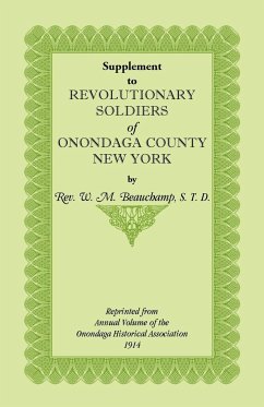 Supplement to Revolutionary Soldiers of Onondaga County, New York - Beauchamp, William