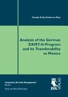 Analysis of the German EXIST-II-Program and its Transferability to Mexico - Gutiérrez Díaz, Claudia Erika