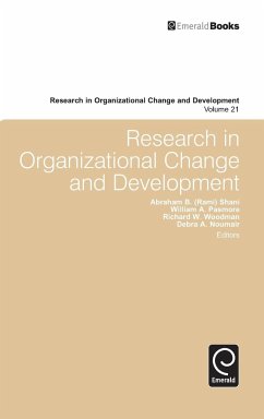 Research in Organizational Change and Development