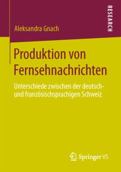 Produktion von Fernsehnachrichten - Gnach, Aleksandra