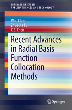 Recent Advances in Radial Basis Function Collocation Methods - Chen, Wen;Fu, Zhuo-Jia;Chen, C.S.