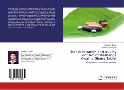 Standardization and quality control of Dashanga Kwatha Ghana Tablet