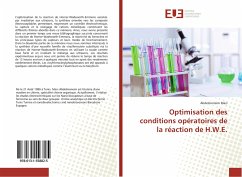 Cover Optimisation des conditions opératoires de la réaction de H.W.E.