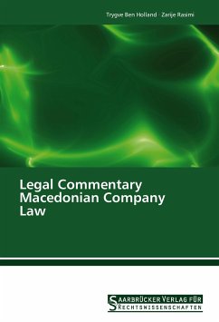 Legal Commentary Macedonian Company Law - Ben Holland, Trygve;Rasimi, Zarije