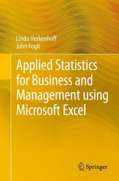 Applied Statistics for Business and Management Using Microsoft Excel - Herkenhoff, Linda;Fogli, John