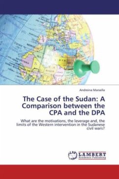 The Case of the Sudan: A Comparison between the CPA and the DPA - Marsella, Andreina