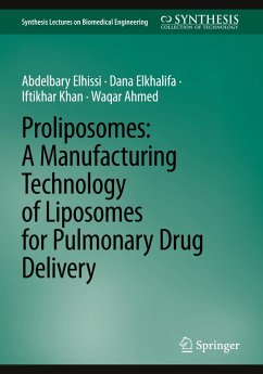 Cover Proliposomes: A Manufacturing Technology of Liposomes for Pulmonary Drug Delivery
