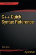 C++ Quick Syntax Reference - Bild 1