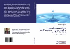 Photoelectrocatalytic purification of water by zinc oxide thin films