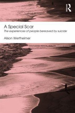 A Special Scar - Wertheimer, Alison (freelance writer, researcher and counsellor, UK)